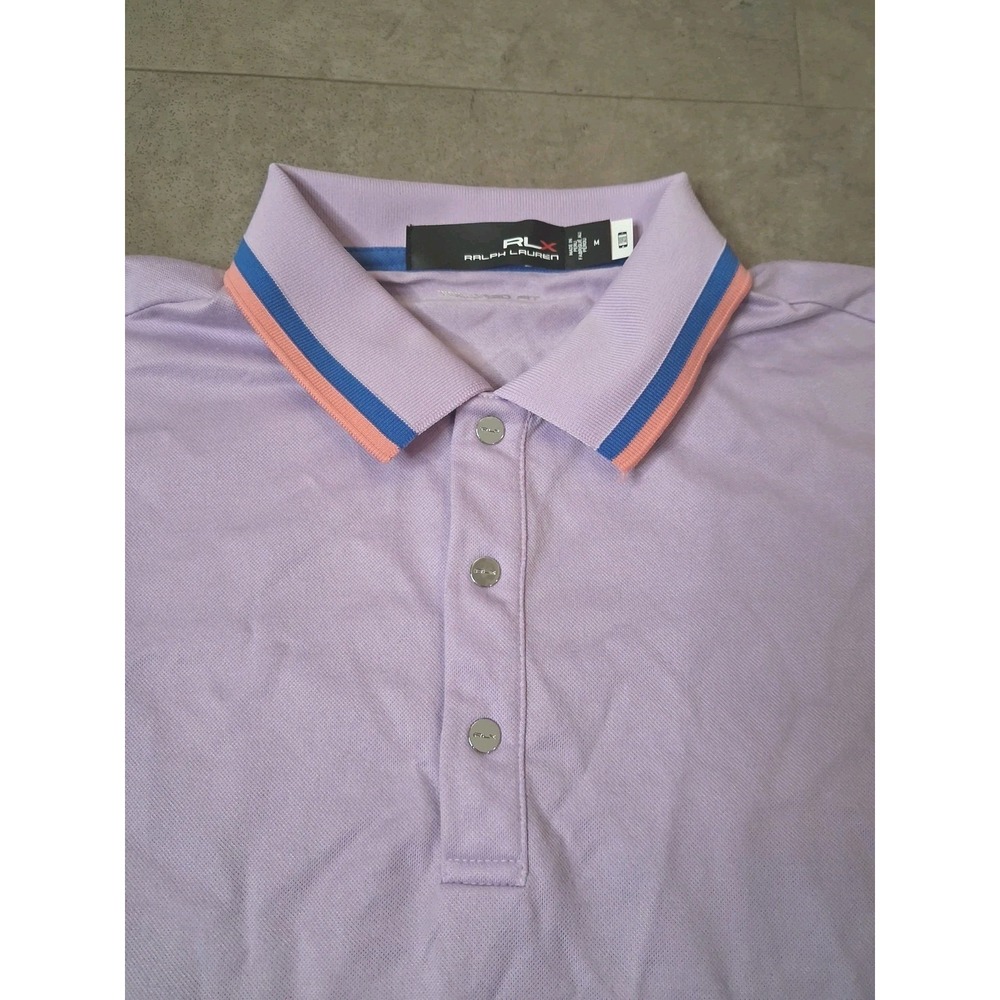 RLX Ralph Lauren Tailored Fit Polo Shirt  Womens Size M Athleisure Golf - Picture 4 of 10
